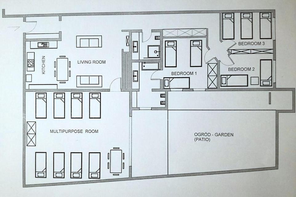 Apartment With Garden In City Center Cracóvia Exterior foto